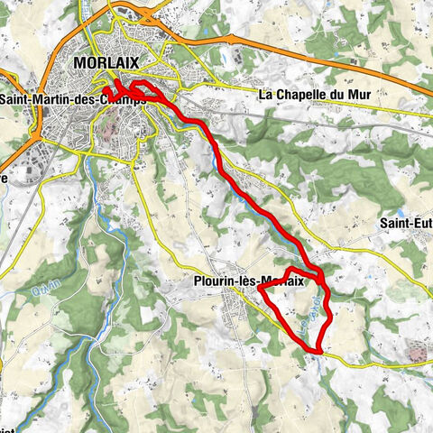 Morlaix - Le Val Rouge - Chapelle des Carmélites