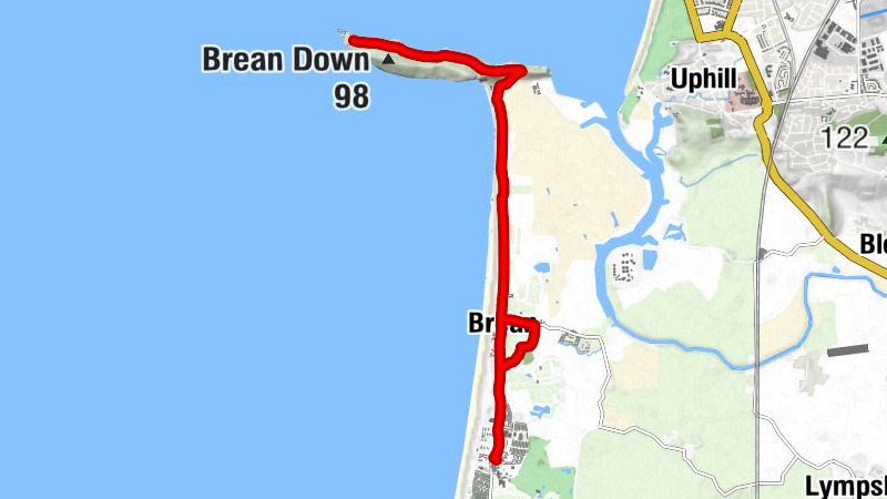 Brean - Upper Warren House - St Bridget - Brean Down