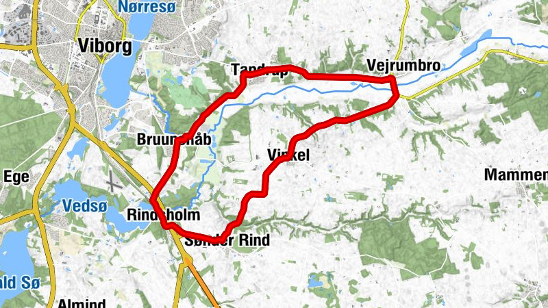 Rindsholm - Sønder Rind - Tapdrup Kirke - Viborg