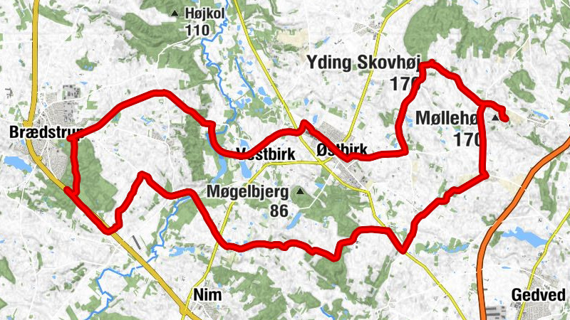 Horsens Kommune - Gammelstrup - Yding Skovhøj - Ejer Bavnehøj