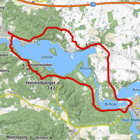 Svejbæk - Traktørstedet Ludvigslyst - Gammel Laven