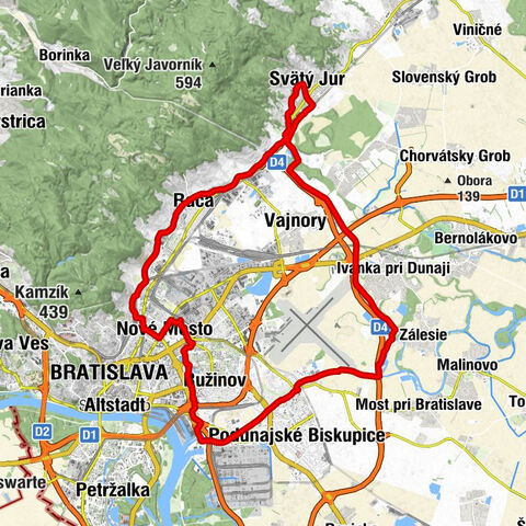 Bratislava-Nové Mesto - Chrám svätého Rastislava - Kostol Mena Panny Márie - Kostol sv. Filipa a Jakuba