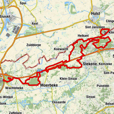 Moerbeke - Westhoek - Onze-Lieve-Vrouw met Kind Jezus - Trompkapelle