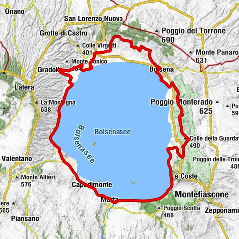 Bolsena - Chiesa di San Giovanni in Val di Lago - Al Purgatorio - Chiesa Madonna di Turona