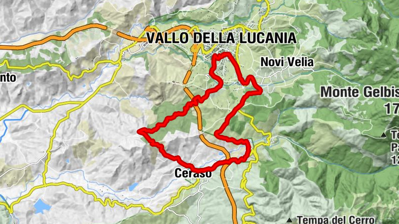 Vallo della Lucania - Ceraso - Massascusa - Massa