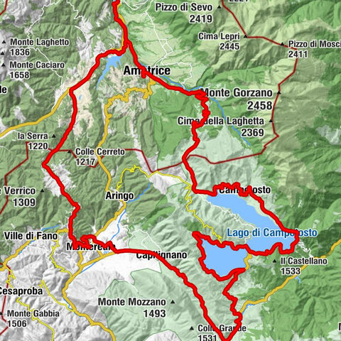 Amatrice - Barilotto - Chiesetta degli Alpini - Trattoria da Santino