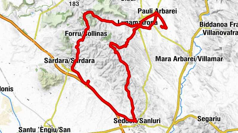 Agriturismo Su Boschettu - San Francesco d'Assisi - Chiesa di Sant'Anna - Pauli Arbarei