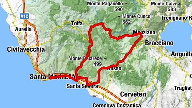 Santa Marinella - Tavola Azurra 2 - Vecchia Aurelia - La Toscana