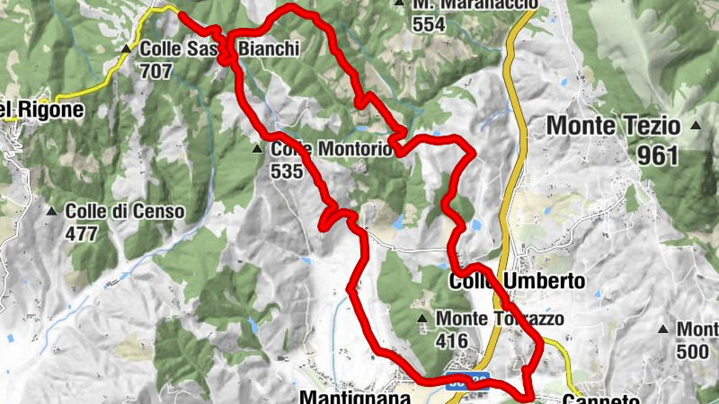 Capocavallo - Terzo Tempo - la Montagnaccia - Comparati