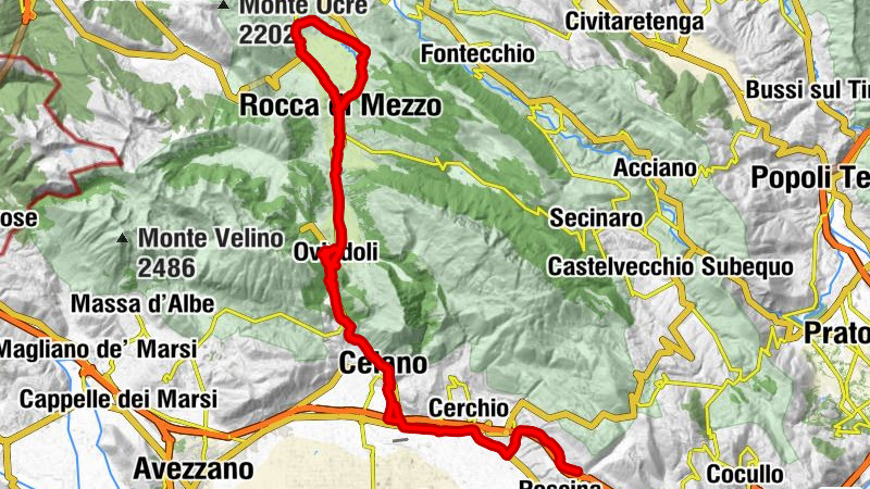 Pescina - Chiesa di San Potito - La Fonte - Chiesa di Santa Maria Maddalena