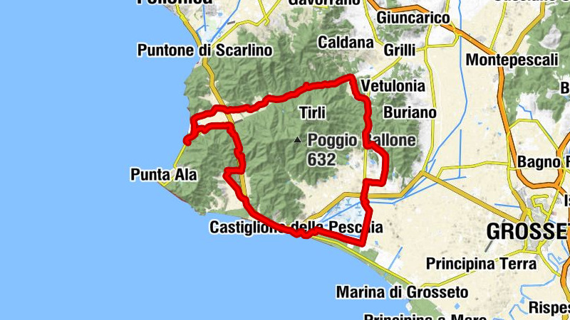 Castiglione della Pescaia - Chiesa della Madonna del Rosario - Cappella di Santa Rita - Il Salto della Capriola