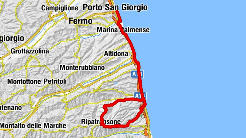 Porto San Giorgio - Villa Lariano - Chiesa di Santa Maria e San Pietro - San Filippo Neri