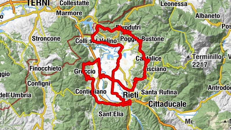 Poggio Bustone - Chiesa di San Gregorio - Rieti - Chiesa della Madonna della Valle