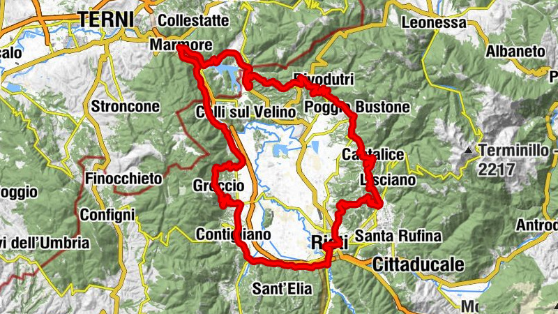 Marmore - Chiesa della Madonna della Valle - Maria Santissima della Pace - Rieti