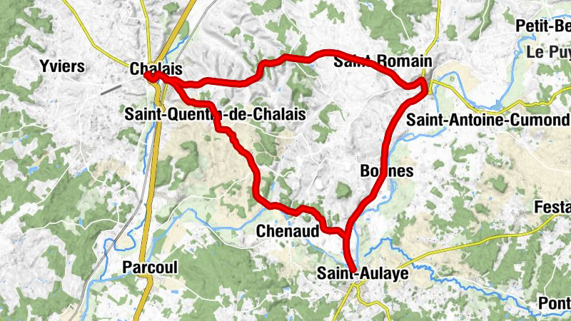 Chapelle Notre-Dame - La Bonne Humeur - Chalais - Église Saint-Quentin