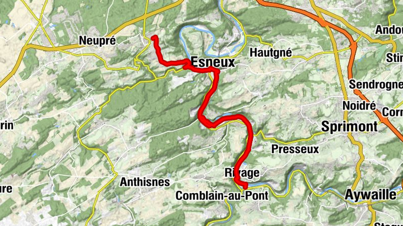 Plainevaux - Strivay - Chapelle Saint-Donat - Esneux