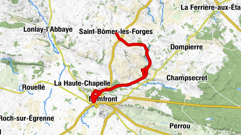 Saint-Bômer-les-Forges - La Nocherie - Vaussourdet - Église Saint-Bômer