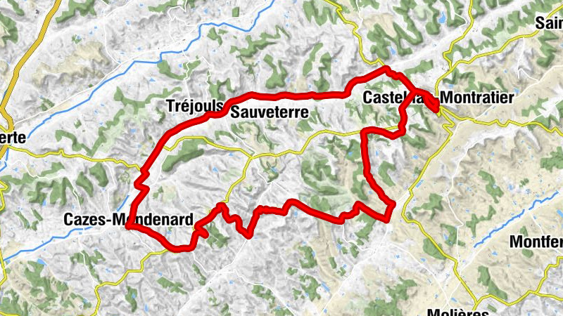 Cazes-Mondenard - Castelnau-Montratier - Saux - Église Saint-Pierre-ès-Liens