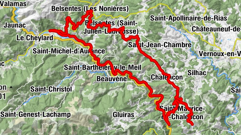 Saint-Michel-de-Chabrillanoux - Les Peyrèts - Église Saint-Jacques - Église Saint-Pierre