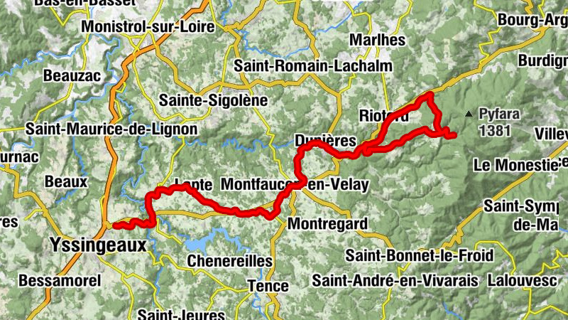 Clavas - Les Sétoux - La Loko - Chapelle Sainte-Marguerite