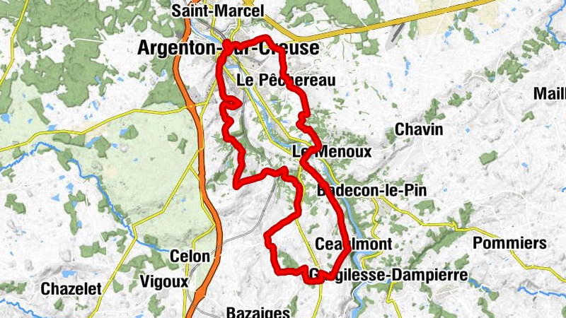 Argenton-sur-Creuse - Les Diables au Thym - Église Notre-Dame - Chapelle Saint-Benoît