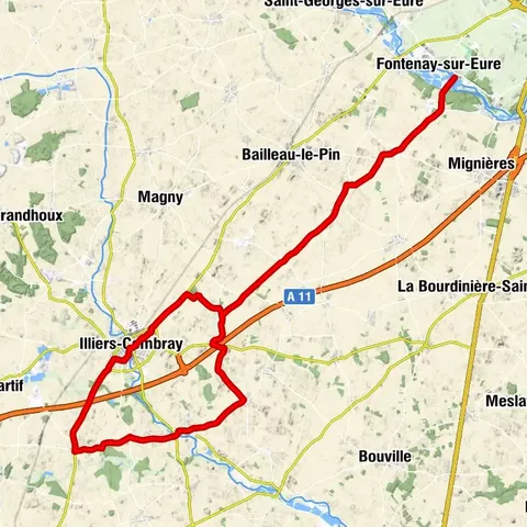 Vieuvicq - Église Saint-Avit - Église Saint-Orien - Église Saint-Jacques