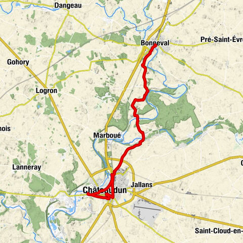 Les Cathelines - Église Saint-Valérien - Église Notre-Dame - La Plaine de Saint-Avit