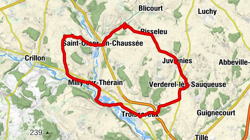 Verderel-lès-Sauqueuse - Église Saint-Martin - Église Saint-Adrien