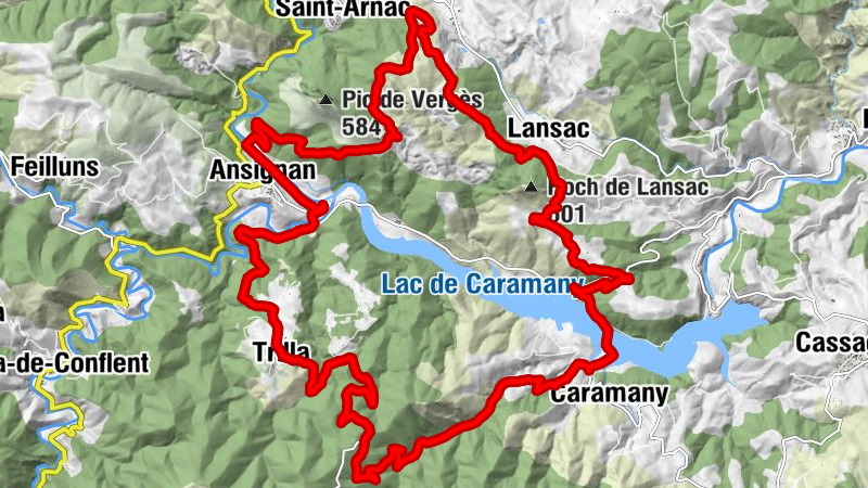 Caramany - Église Notre-Dame-de-l'Assomption - Trilla - Ansignan