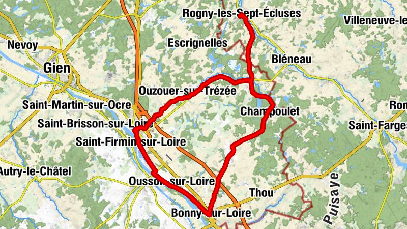 Les Sept Ecluses - L'Auberge du Canal - Église Saint-Pierre et Saint-Blaise - Église Saint-Aignan