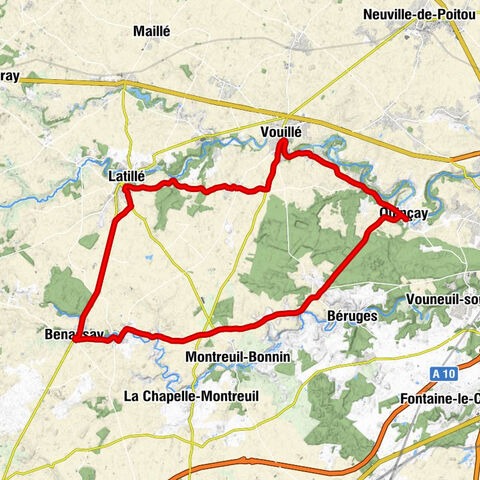 Quinçay - Vouillé - Les Éssards - Église Saint-Rémi