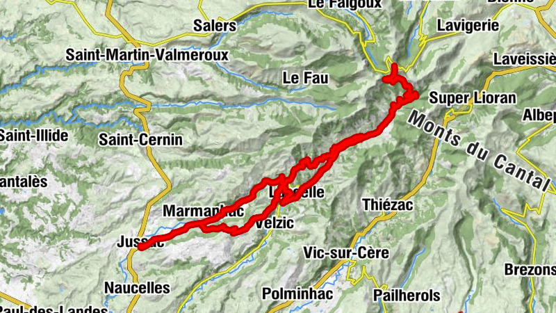 Jussac - Croix de Cheules - Église Saint-Julien - Église Saint-Cyr et Sainte-Julitte