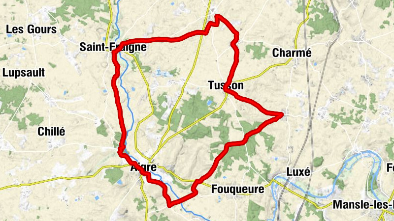 Aigre - Église Saint-Fraigne - Église Saint-Sébastien - Église Saint-Jacques