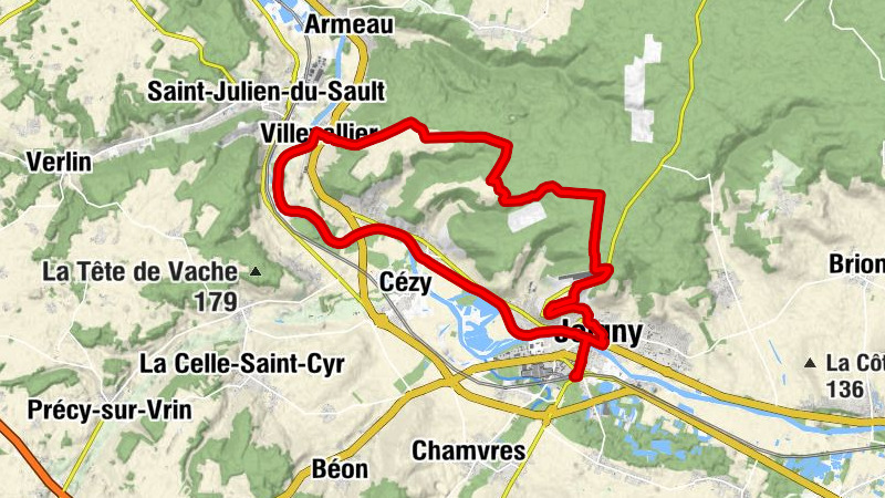 Joigny - Église Saint-André - Le Pavillon Bleu