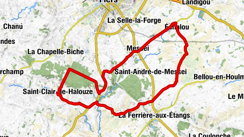 Saint-Clair-de-Halouze - Église Saint-Clair - Église Saint-Patrice - Église Saint-Gervais et Saint-Prothais