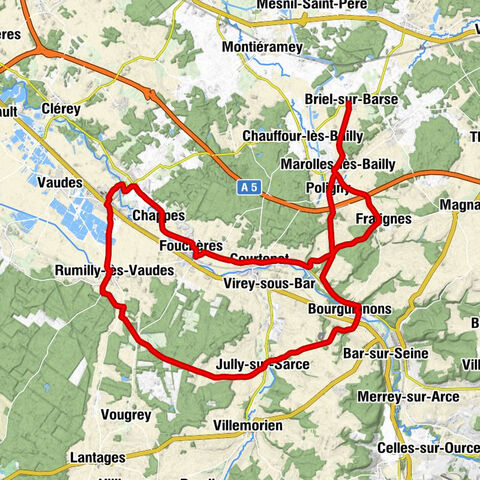 Briel-sur-Barse - Église de la Nativité-de-la-Sainte-Vierge - Église Saint-Parre - Église Saint-Martin