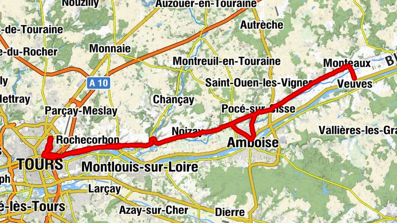 Veuves - Monteaux - Église Paroissiale Saint-Martin - Église Saint-Saturnin - Église Saint-Symphorien