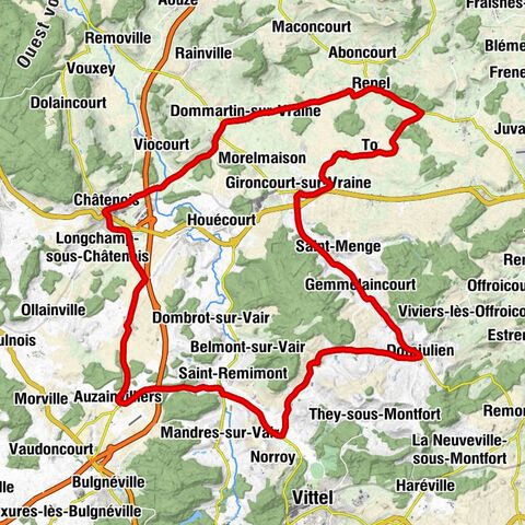 Châtenois - Église Saint-Julien - Église Saint-Martin - Rémois