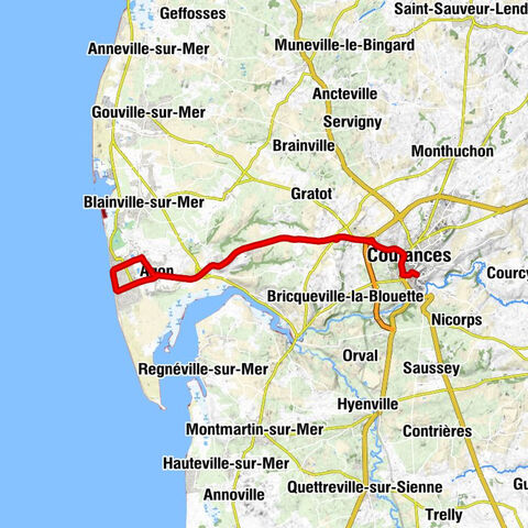 Coutances - La Boudière - Église Saint-Evroult