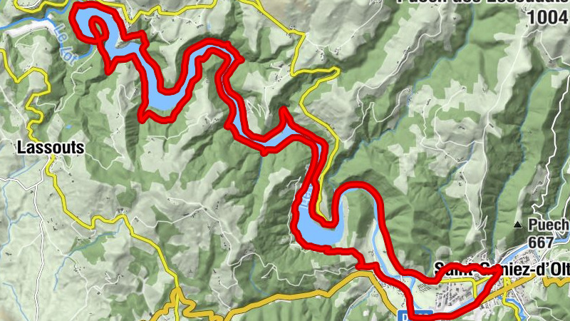 Église Saint-Geniez - Église Sainte-Eulalie - Au moulin d'Alexandre - Saint-Geniez-d'Olt