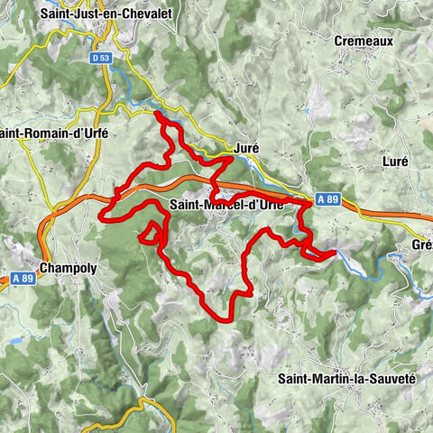 Les Gouttes - Le Vernay - Saint-Marcel-d'Urfé - Juré