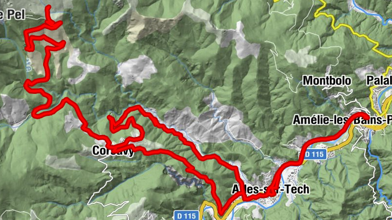 Amélie-les-Bains-Palalda - Église Saint-Sauveur - El Cortal - Église Saint-Martin