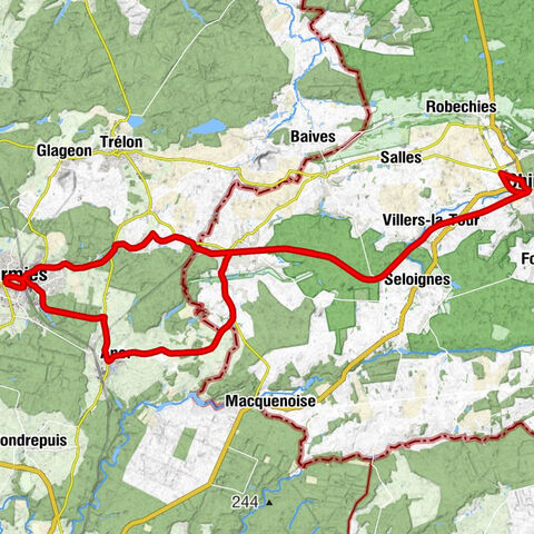 Fourmies - Église Saint-Quentin - Église du Sacré-Cœur - Les Frangines Bar Brasserie