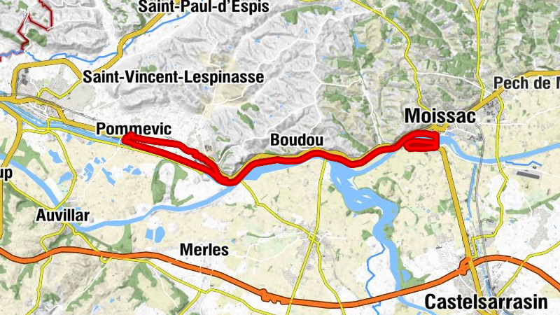 Pommevic - La Gravière - Moissac - Église Saint-Denis
