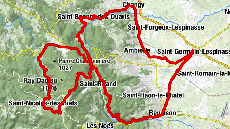 Saint-Germain-Lespinasse - Église Saint-Nicolas - Église Saint-Bonnet - Église Saint-Joseph