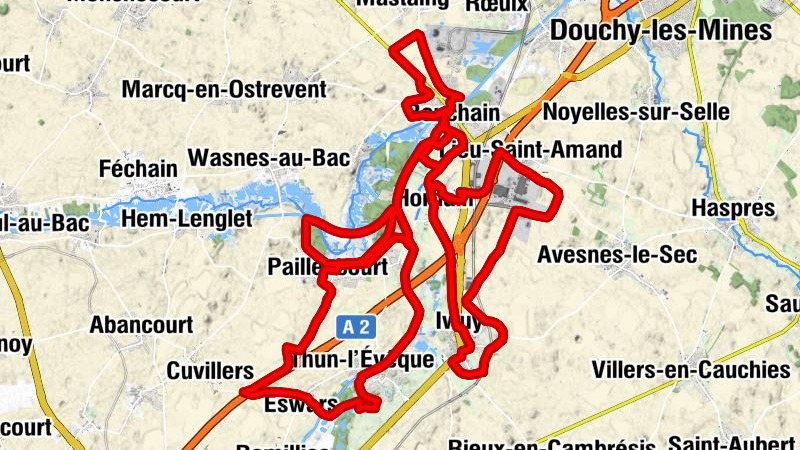 Iwuy - Église Saint-Jacques - Chapelle Notre-Dame des Sept Douleurs - Église Saint-Géry