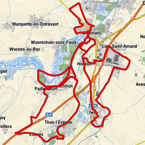 Iwuy - Église Saint-Jacques - Chapelle Notre-Dame des Sept Douleurs - Église Saint-Géry