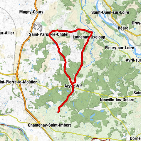 Azy-le-Vif - Église Saint-Martin - Église Saint-Patrice