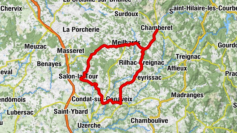 Chamberet - Germiniat - Église Saint-Julien-de-Brioude - Église Saint-Yrieix