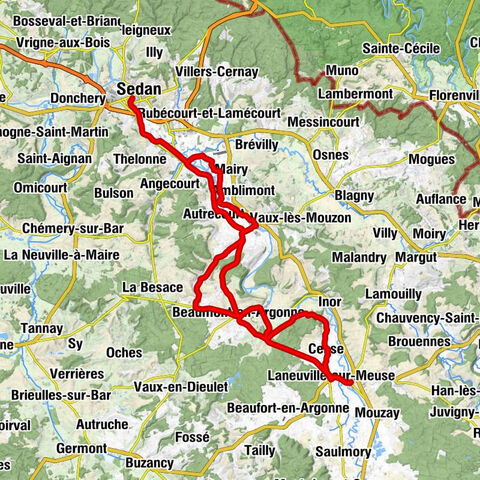 Stenay - Église Saint-Jean-Baptiste - Église Sainte-Geneviève - Abbatiale Notre-Dame